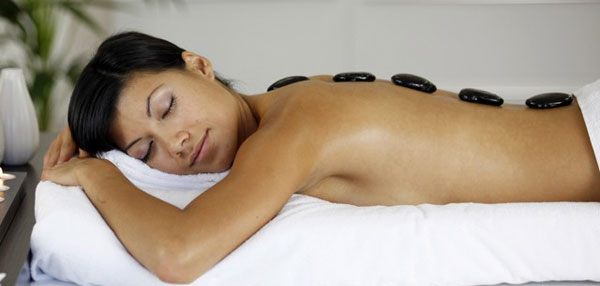 Hot stone massage